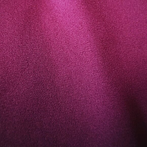 Express Maroon Lace Cap Sleeve Blouse Size Small - Picture 3 of 3